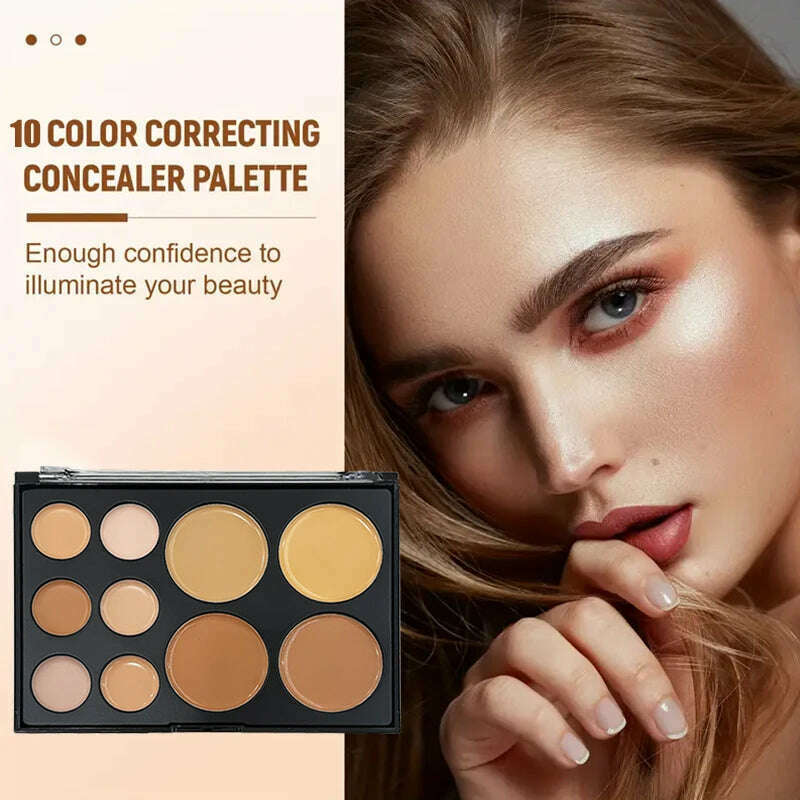 KIMLUD, 10 Color Concealer To Cover Spots Pimples Black Eye Circles Lacrimal Groove Repair Foundation Make Up And Makeup Makeup, KIMLUD Womens Clothes