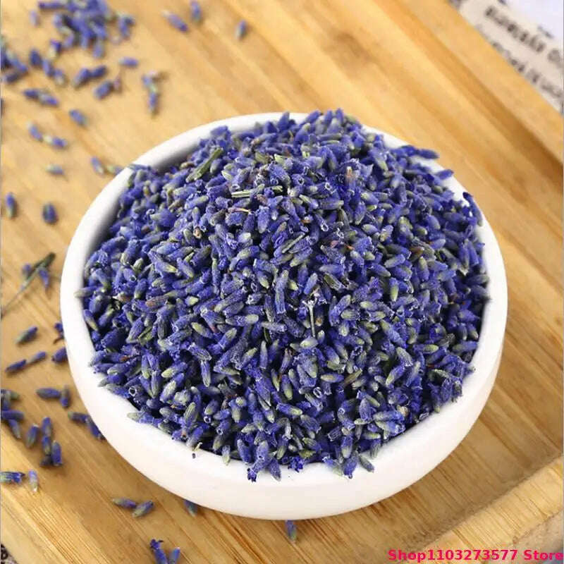 KIMLUD, 100% High-quality Natural Bulk Lavender Dried Flowers Used For Decorating Candles Making Sachet Crafts Filling Pillowcases, KIMLUD Womens Clothes