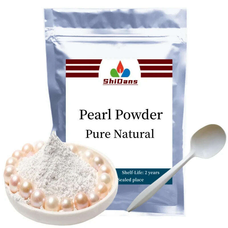 KIMLUD, 100% Natural Pearl Powder Freshly Ground Ultrafine Nanoscale Acne Whitening Diy Handmade, KIMLUD Womens Clothes