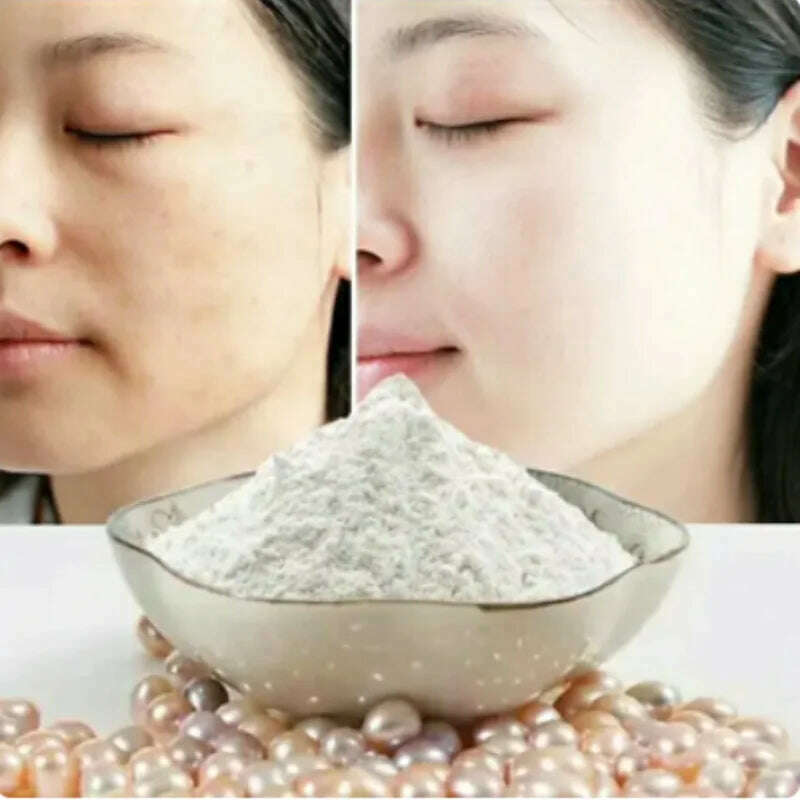 KIMLUD, 100% Natural Pearl Powder Freshly Ground Ultrafine Nanoscale Acne Whitening Diy Handmade, KIMLUD Womens Clothes