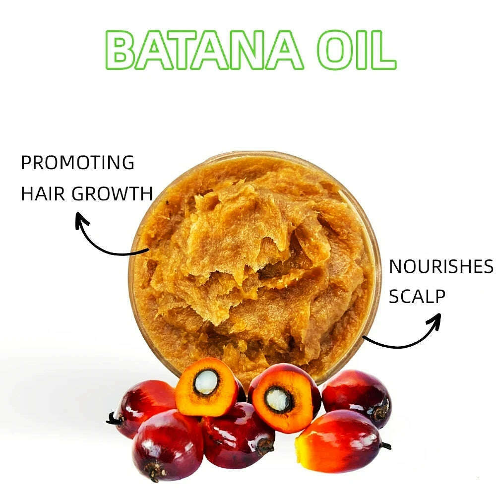 100% pure batana oil batana butter hair Growth oil Thickening Repairing Nourishing Rosemary Oil - KIMLUD