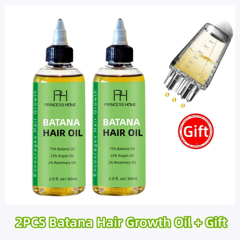 100% pure batana oil batana butter hair Growth oil Thickening Repairing Nourishing Rosemary Oil - KIMLUD