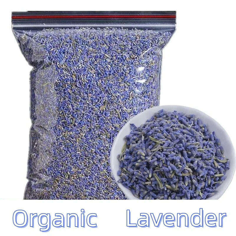 KIMLUD, 100% Top-quality Natural Bulk Lavender Dried Flowers Used For Bathing Incense Candles Making Sachets, KIMLUD Womens Clothes