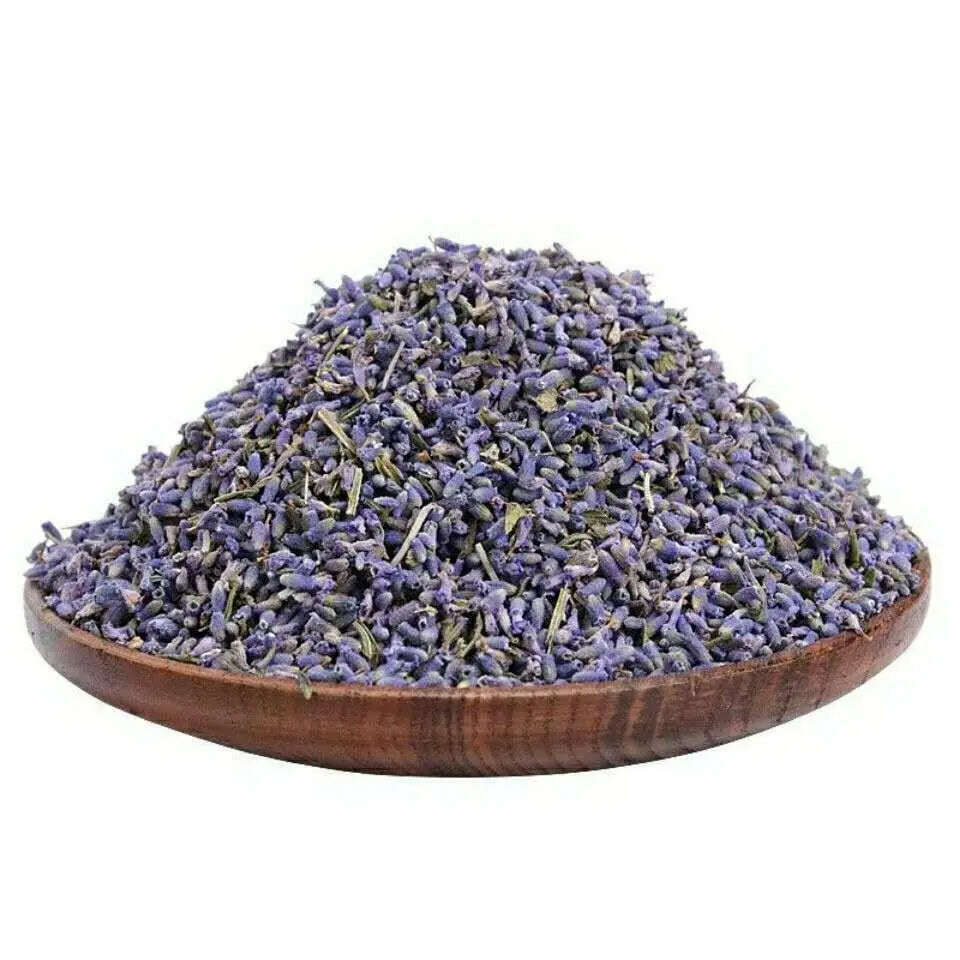 100% Top-quality Natural Bulk Lavender Dried Flowers Used For Bathing Incense Candles Making Sachets - KIMLUD