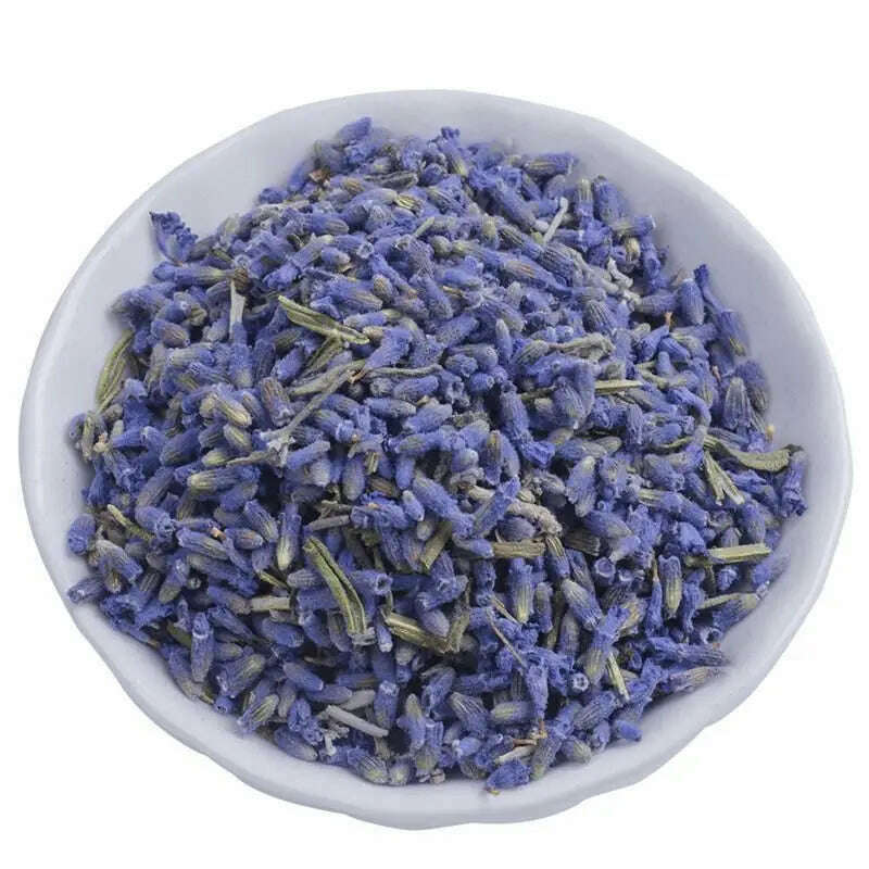 100% Top-quality Natural Bulk Lavender Dried Flowers Used For Bathing Incense Candles Making Sachets - KIMLUD