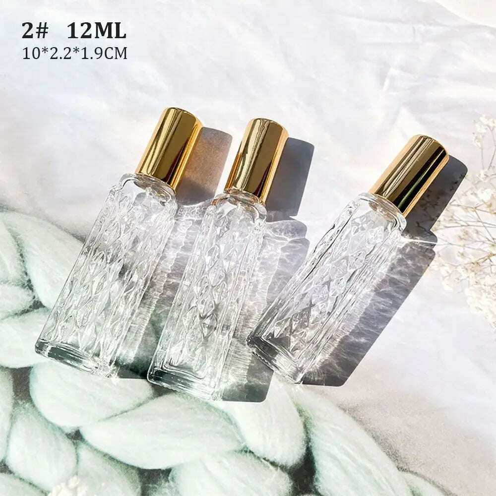 KIMLUD, 10/12 ML Perfume Spray Bottle High Quality Perfume Atomizer Protable Travel Refillable Cosmetic Container Liquid Bottle, 2-, KIMLUD APPAREL - Womens Clothes