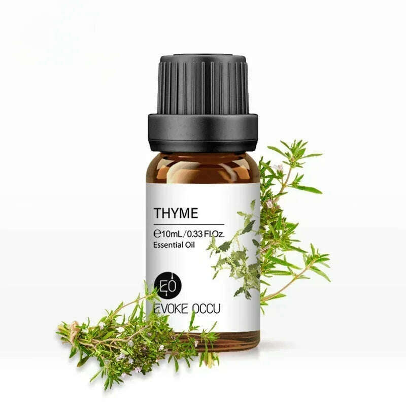 10ML Essential Oils for Diffuser Humidifier Aroma Oil Vanilla Eucalyptus Jasmine Rose Lavender Rosemary Peppermint Tea Tree - KIMLUD