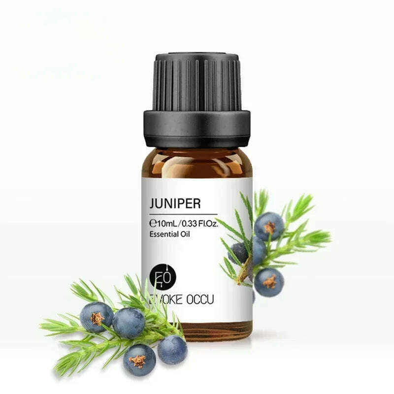 KIMLUD, 10ML Essential Oils for Diffuser Humidifier Aroma Oil Vanilla Eucalyptus Jasmine Rose Lavender Rosemary Peppermint Tea Tree, Juniper, KIMLUD APPAREL - Womens Clothes