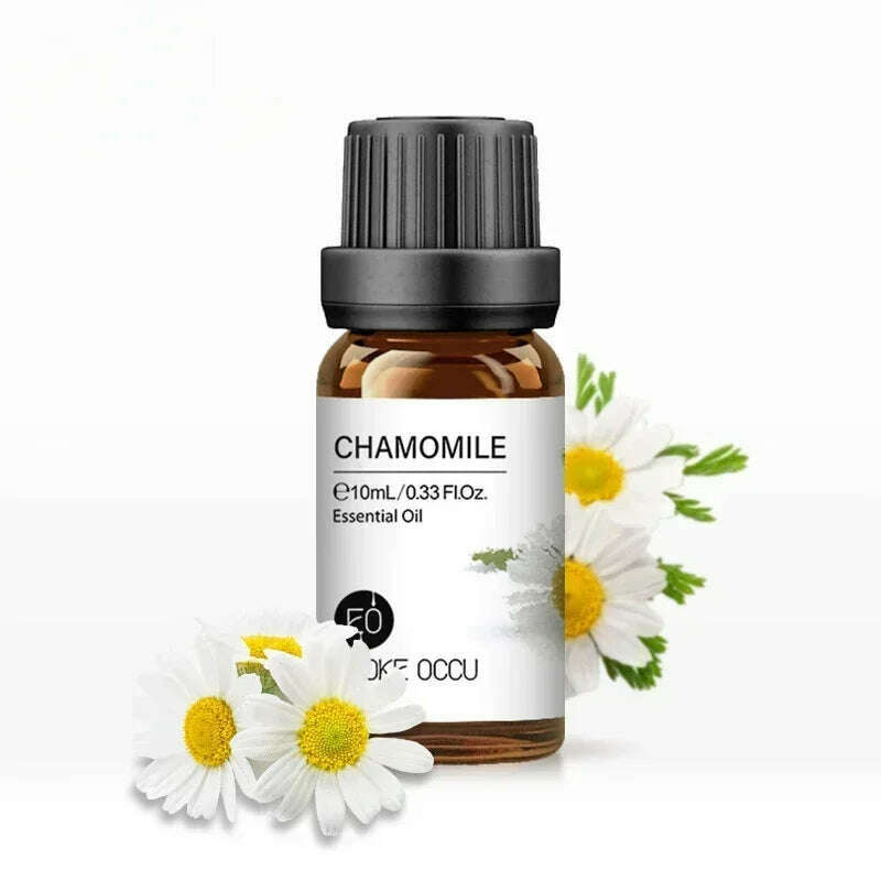 10ML Essential Oils for Diffuser Humidifier Aroma Oil Vanilla Eucalyptus Jasmine Rose Lavender Rosemary Peppermint Tea Tree - KIMLUD