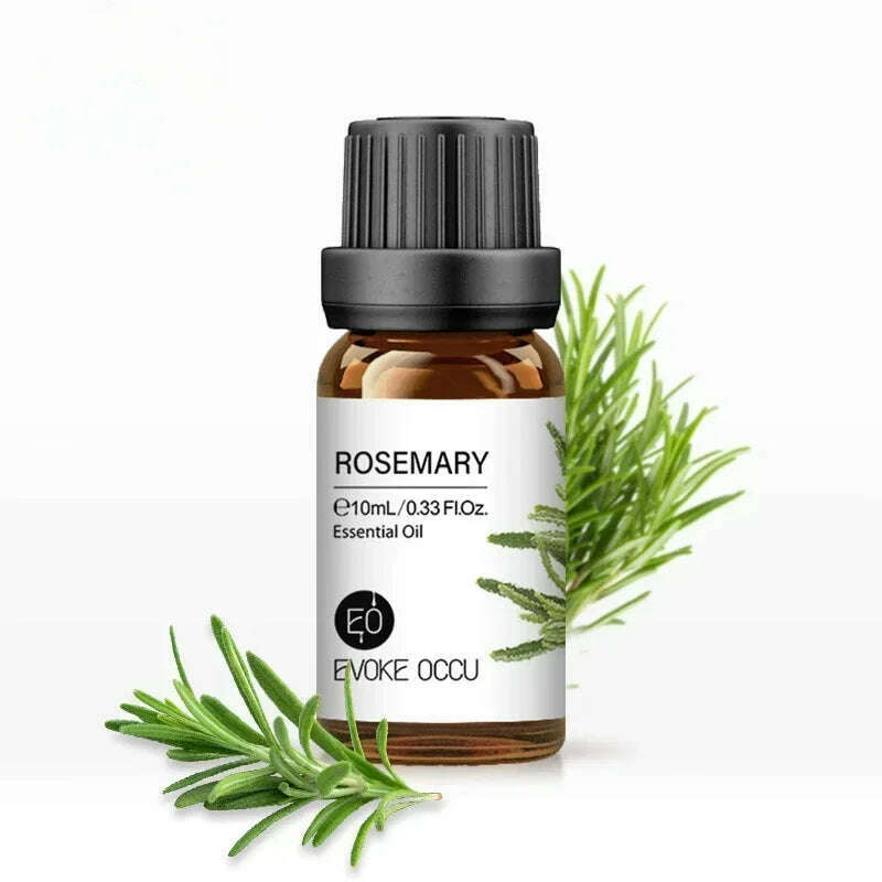 10ML Essential Oils for Diffuser Humidifier Aroma Oil Vanilla Eucalyptus Jasmine Rose Lavender Rosemary Peppermint Tea Tree - KIMLUD