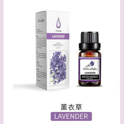 10ml Lavender Green Tea Plant Essential Oil Natural Aromatherapy Fragrance Humidifier Water Soluble Massage Essential Oil - KIMLUD