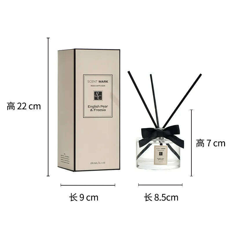 KIMLUD, 180ml Aromatherapy Essential Oil Rattan Aromatherapy Bedroom Toilet Deodorant Household Decoration Gift Diffuser Air Freshener, KIMLUD Womens Clothes