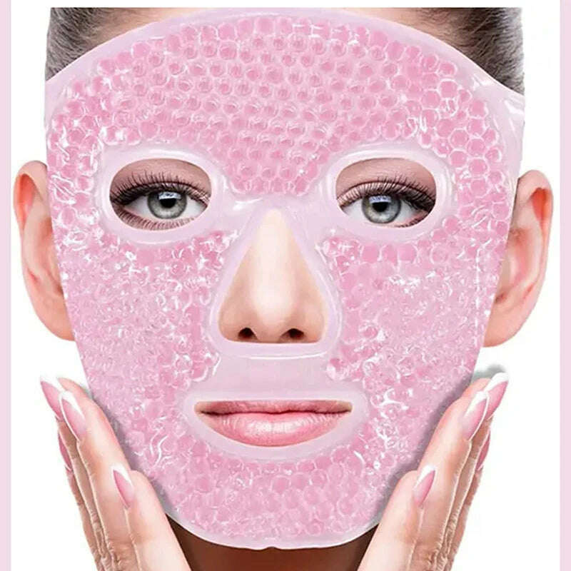 1pc full face massage ice compress can be used repeatedly - KIMLUD