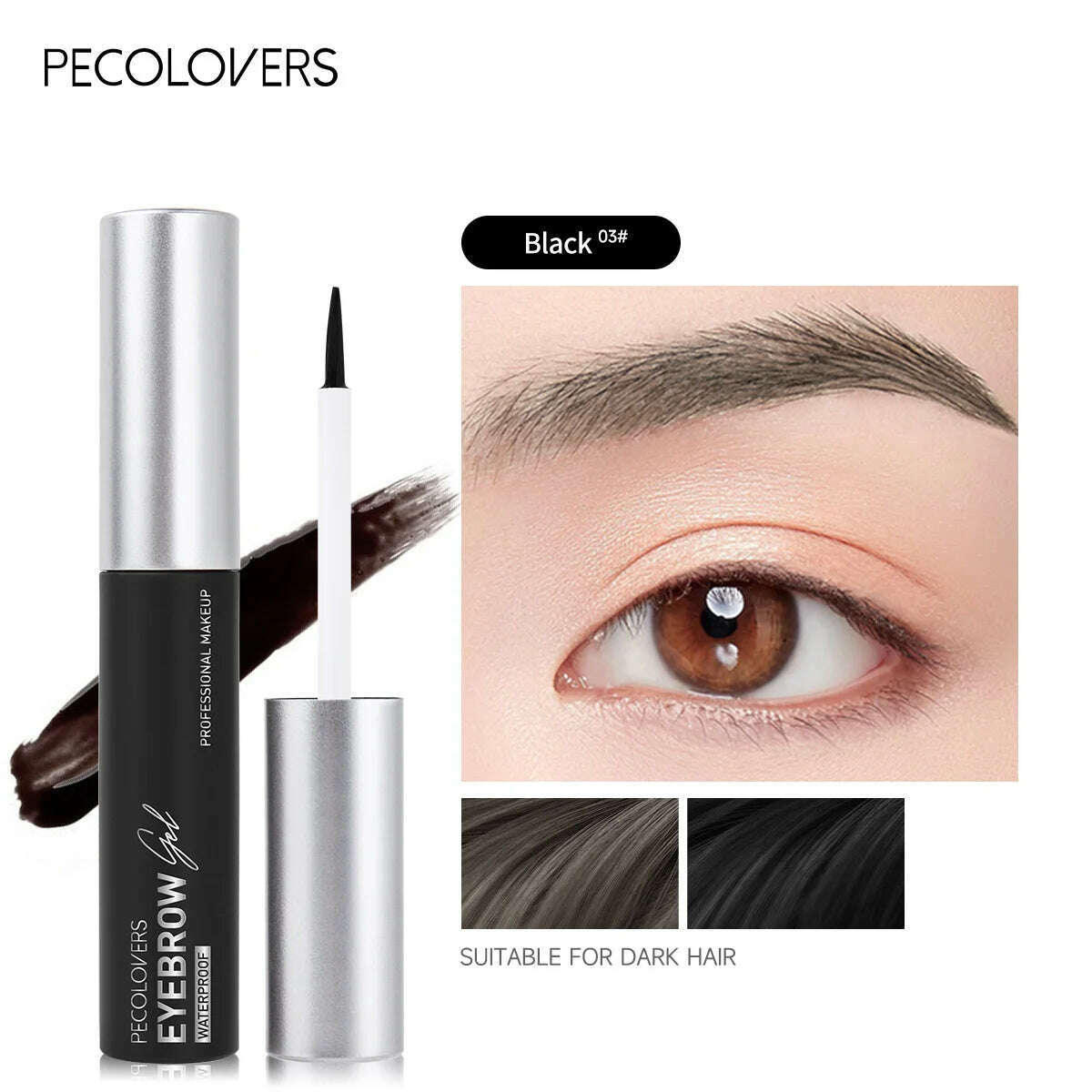 KIMLUD, 1PC Lazy Makeup Eyebrow Enhancers Liquid Gel Long Lasting Waterproof Film Forming Tear Off Brow Tattoo Tint For Eyebrow Makeup, 03, KIMLUD APPAREL - Womens Clothes