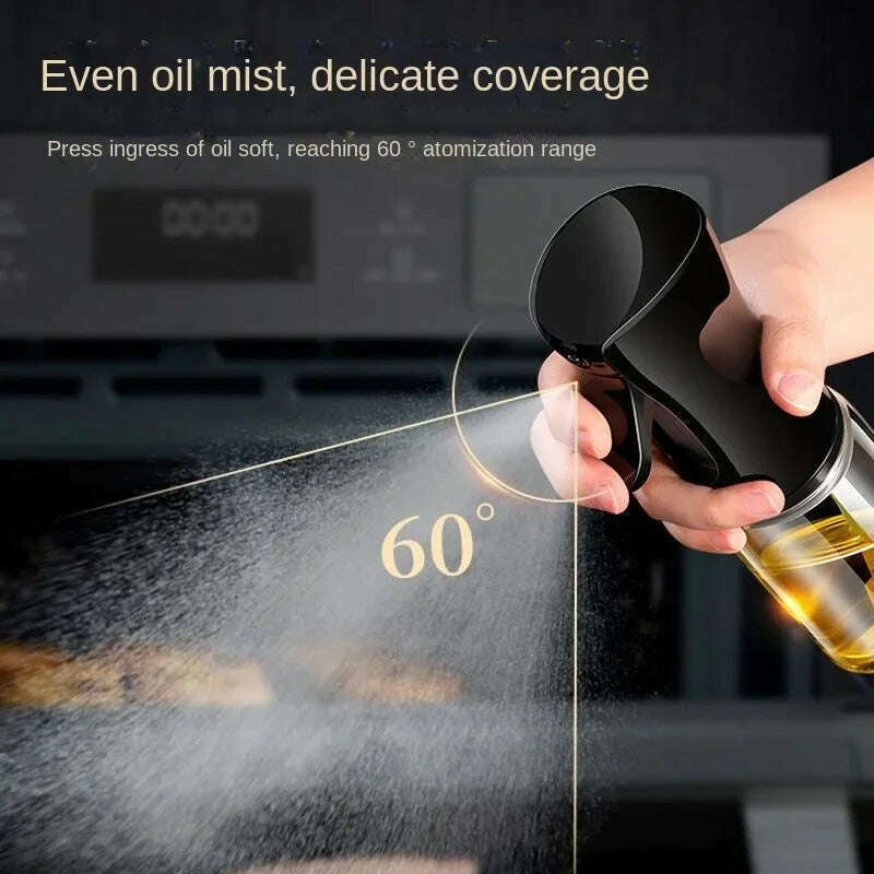 KIMLUD, 200/300/500 ML Oil Spray Pot Kitchen Household Edible Olive Oil Spray Bottle Atomized Misty Oil Tank Air Fryer Spray Bottle, KIMLUD Womens Clothes