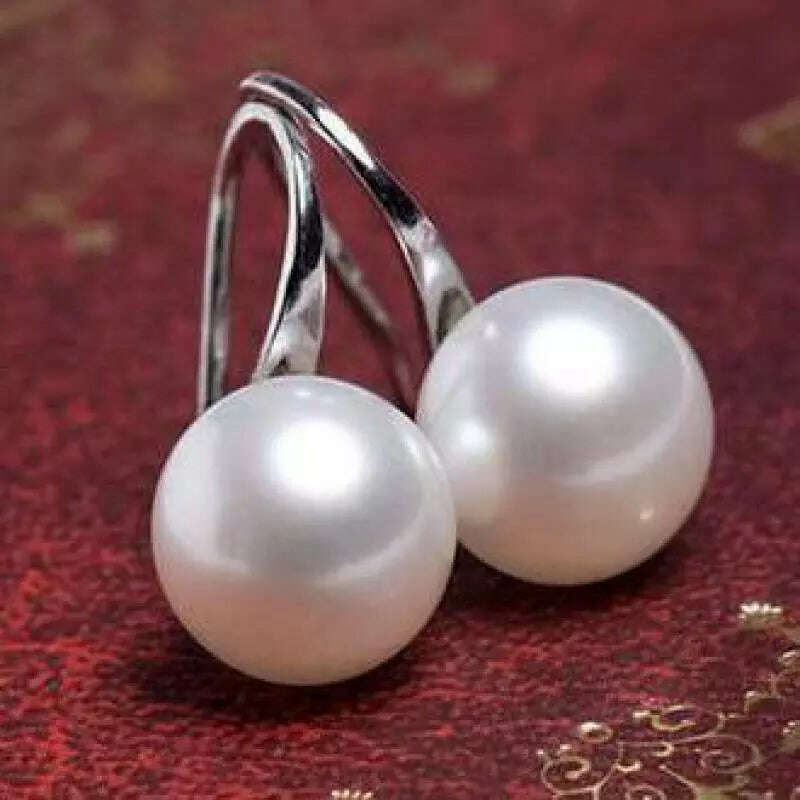 KIMLUD, 2020 Hot Sale Natural Pearl Earrings For Women Freshwater AA Pearl earring earring Accessories Earrings, KIMLUD Womens Clothes