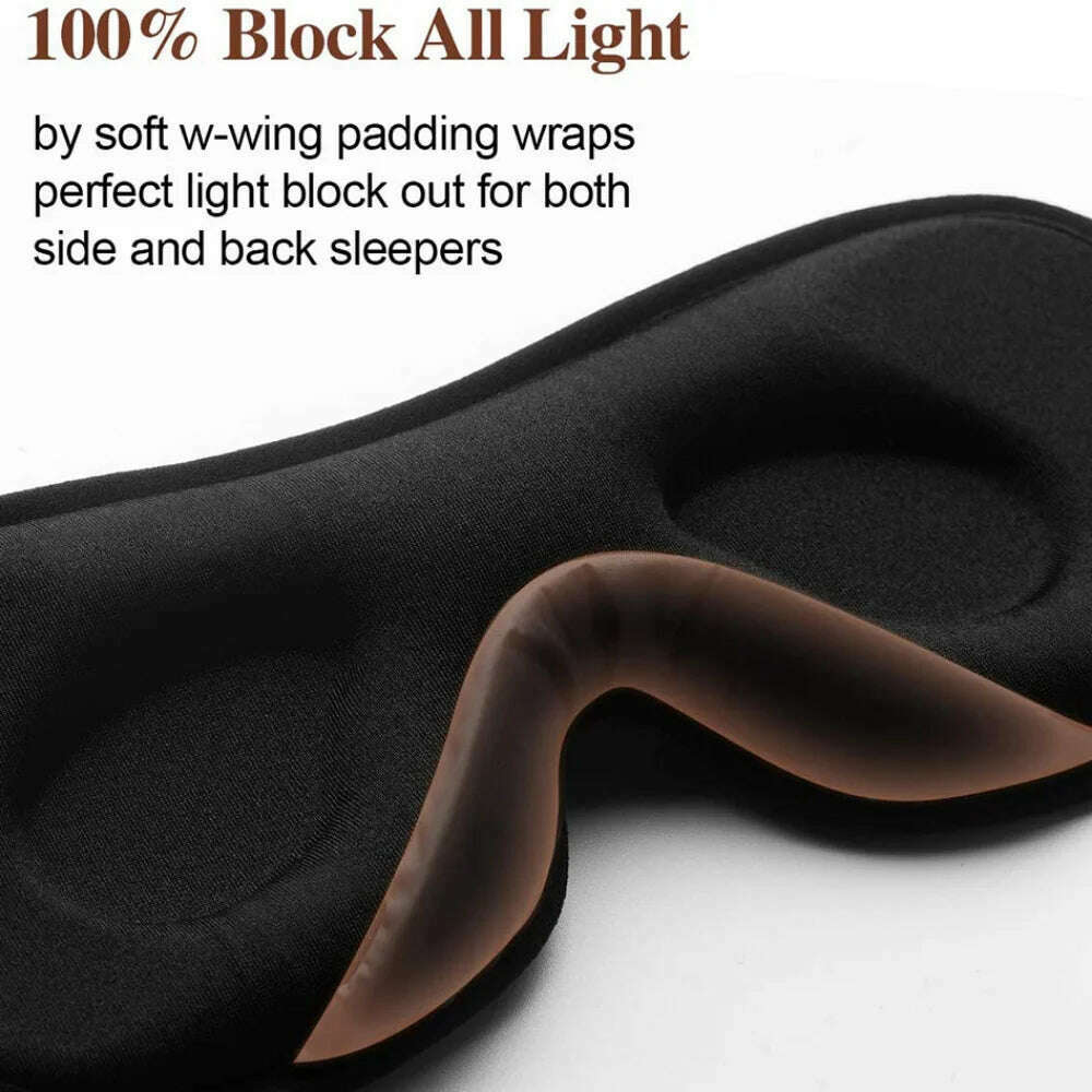 KIMLUD, 2023 Luxury Slim Eye Mask for Sleeping Blackout Sleep Mask for Women Men, Night Sleeping Mask for Side Sleepers, KIMLUD Womens Clothes