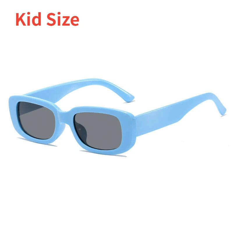 KIMLUD, 2023 New Retro Small Sunglasses Men's and Women's Fashion Trendy Vintage Popular Square Frame Rectangle Sunglasses UV Protection, KIMLUD Womens Clothes