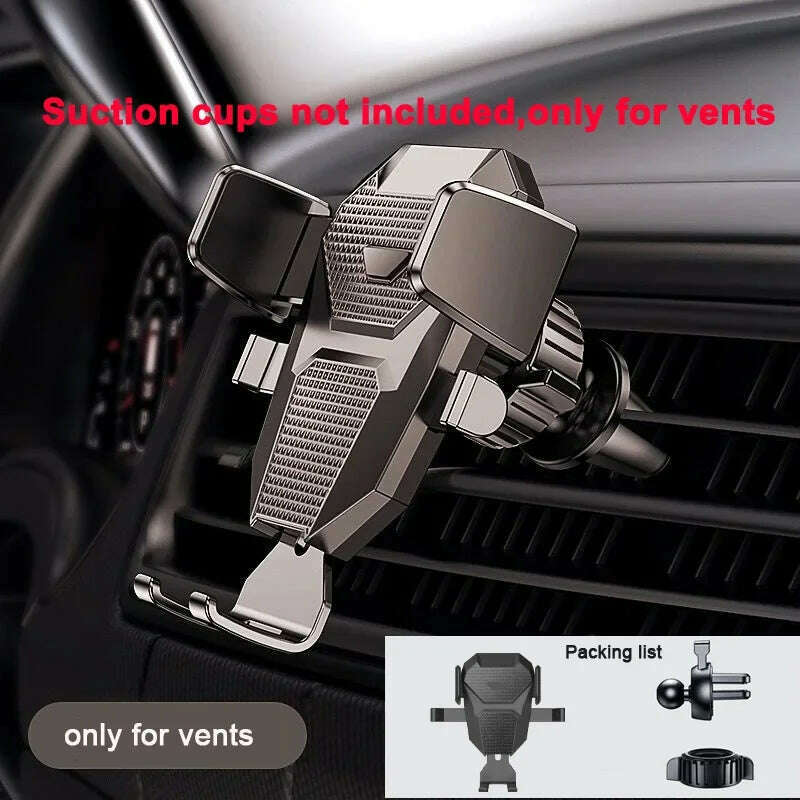 2023 NEW Universal Sucker Car Phone Holder 360° Windshield Car Dashboard Mobile Cell Support Bracket for 4.0-7 Inch Smartphones - KIMLUD