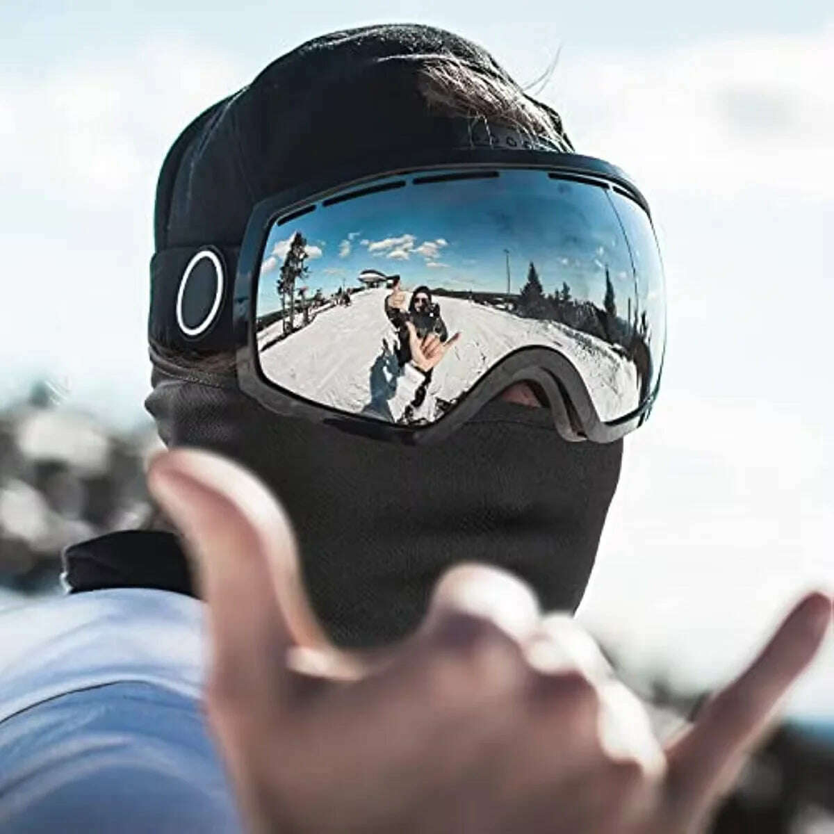 2024 Balaclava Face Mask for Men Women Full Breathable Cycling Ski Face Mask Hood Tactical Snow Motorcycle Running Cold Weather - KIMLUD