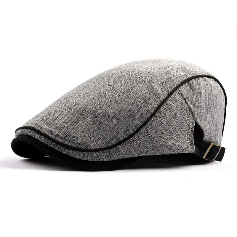 21 Types Men Berets 2021 Spring Autumn Winter Windproof Street Newsboy Beret Hat Retro England Hat Men Hats Peaked Painter Caps - KIMLUD