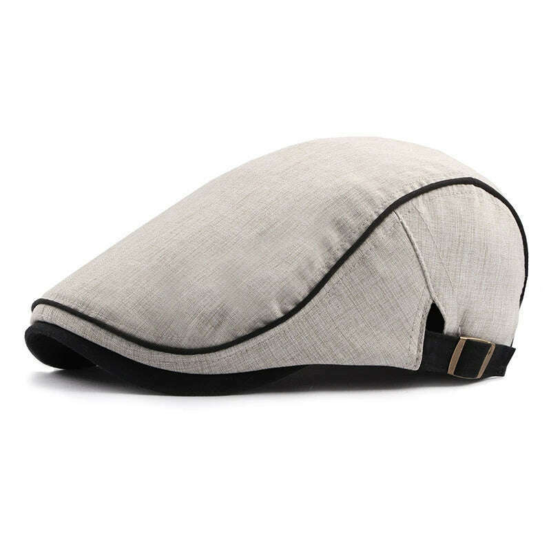 21 Types Men Berets 2021 Spring Autumn Winter Windproof Street Newsboy Beret Hat Retro England Hat Men Hats Peaked Painter Caps - KIMLUD