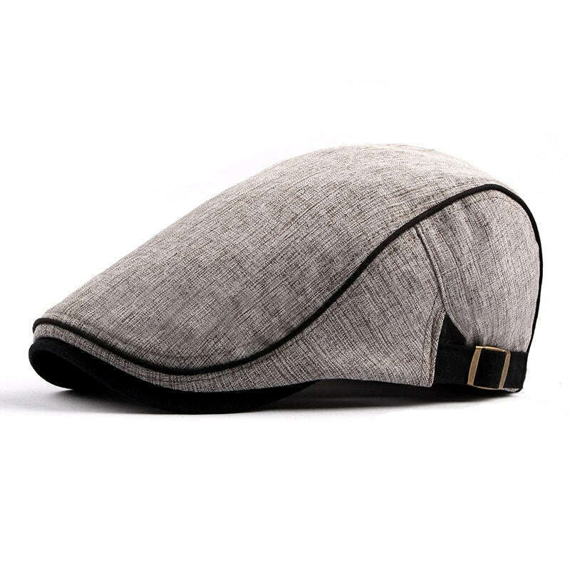 21 Types Men Berets 2021 Spring Autumn Winter Windproof Street Newsboy Beret Hat Retro England Hat Men Hats Peaked Painter Caps - KIMLUD