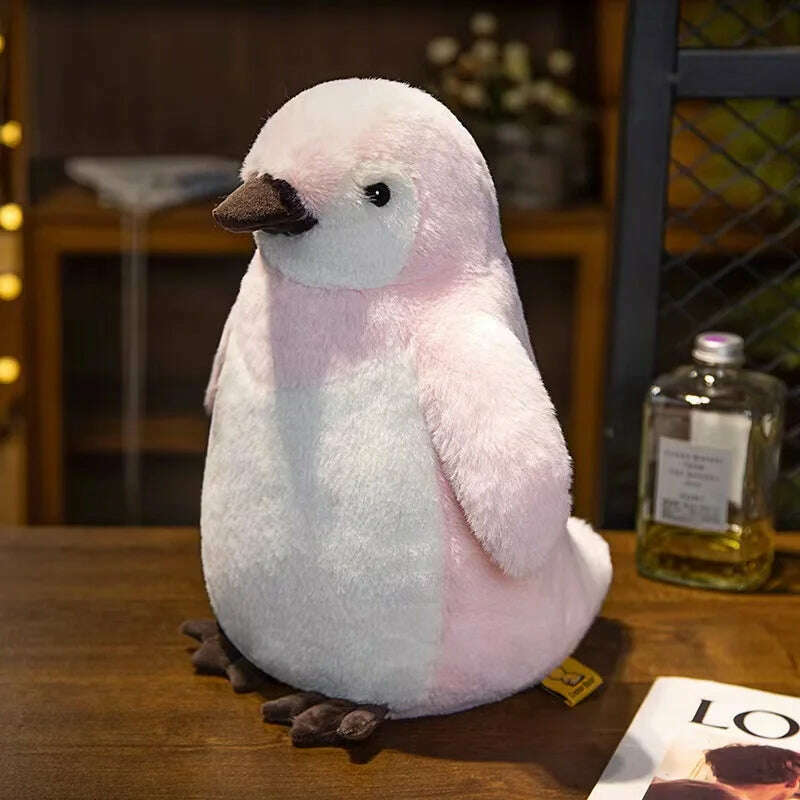 25/35cm Cute Penguin Plush Toys Lovely Soft Stuffed Cartoon Animals Dolls For Birthday Christmas Gift - KIMLUD