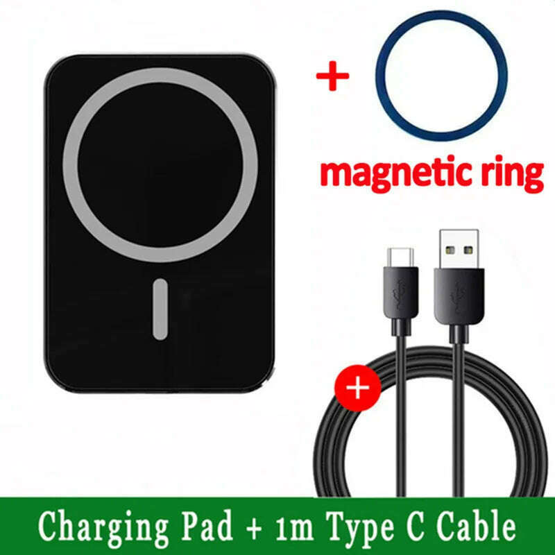 30W Magnetic Car Wireless Chargers Air Vent Phone Holder for iphone 14 13 12 Pro Max Macsafe Car Charger Fast Charging Station - KIMLUD