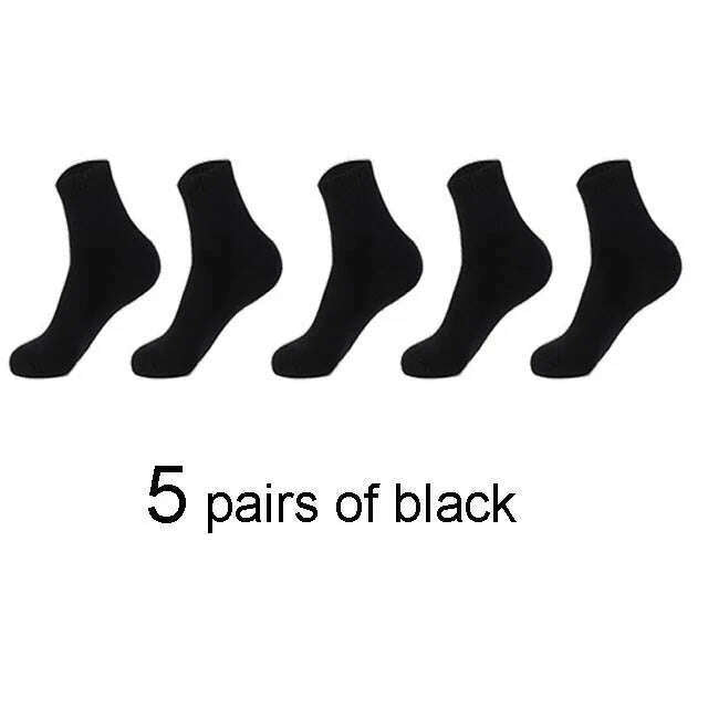 KIMLUD, 5 Pairs Winter Warm Men’s Socks Wool Male Women Socks Super Thicker Solid Socks Merino Wool Socks Against Cold Snow Terry Socks, KIMLUD Womens Clothes