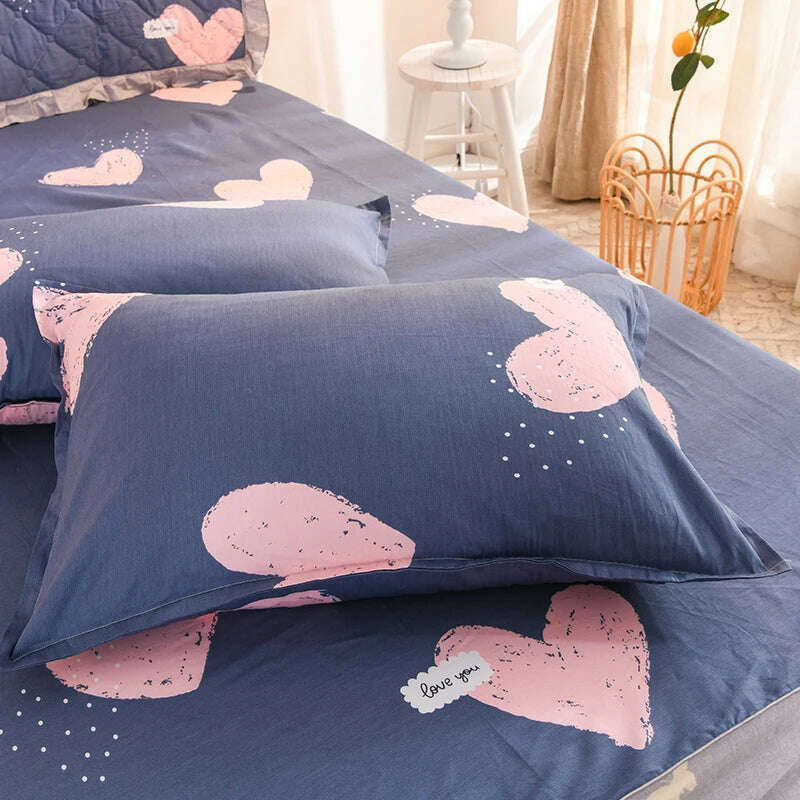 50 1 Piece 48cm*74cm Pillowcase 100% Cotton Beauty Floral Printing Pillow Case Cover For Bedroom - KIMLUD