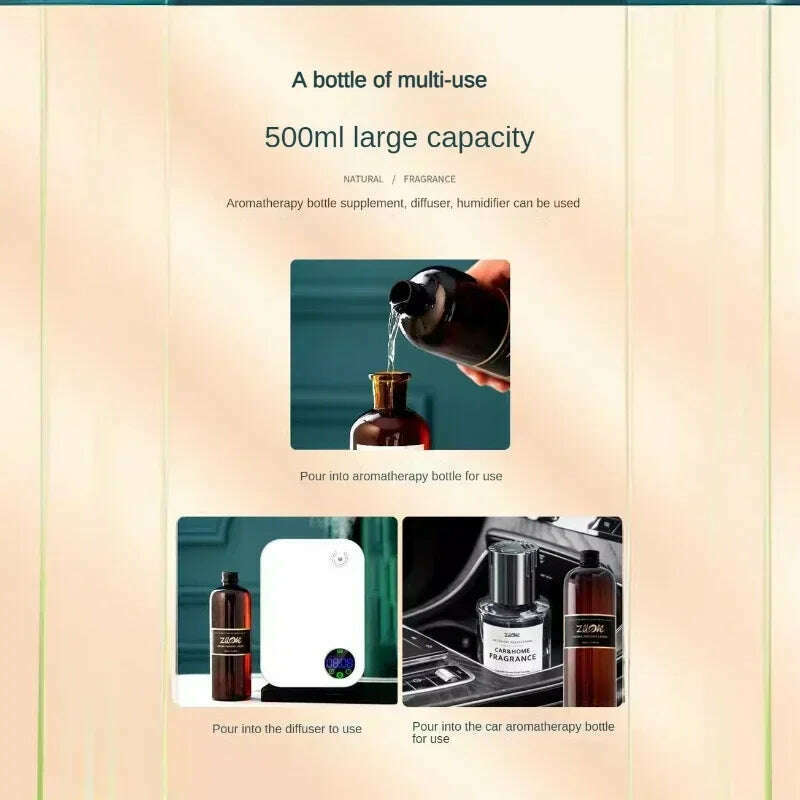 KIMLUD, 500ml Hotel Series Healton Shangri-La Essential Oils Refills Bedroom Fragrance Oil Aromatic Diffuser Home Perfume Aroma Oil, KIMLUD Womens Clothes