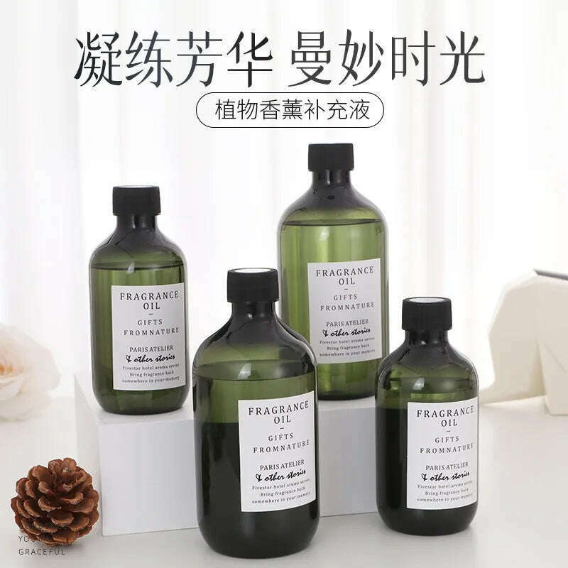 500ml Hotel Series Shangri-La Essential Oils For Candle Making Fragrance Oil For Aromatic Diffuser SPA Home Perfume Aroma Oil - KIMLUD