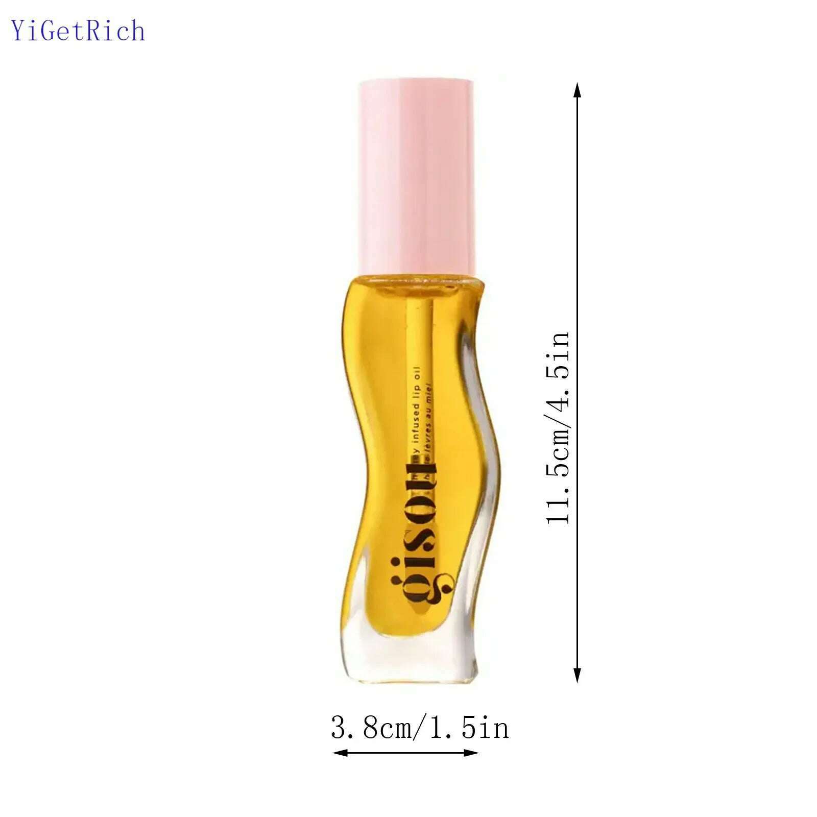 KIMLUD, 8ml Moisturizing Temperature Liquid Lipstick Honey Color Moistourizing Makeup Lip Oil Long Lasting Nutritious Lips Moisturizer, KIMLUD Womens Clothes