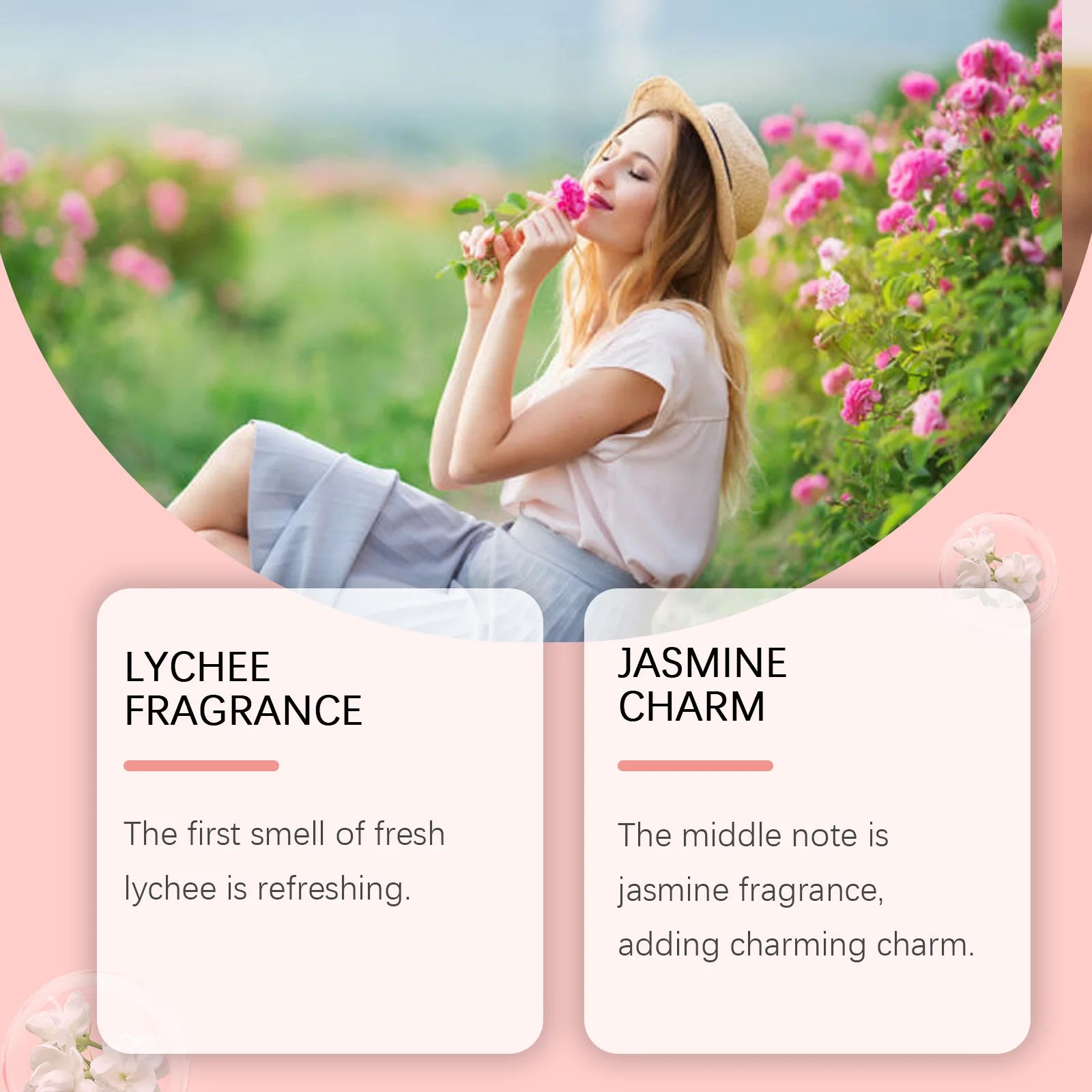 KIMLUD, Ouhoe 30ml Lychee Floral Scent Perfume Spray Charming Flirting Dating Light Fragrance Attract Floral Scent Pheromone Perfume, KIMLUD Womens Clothes