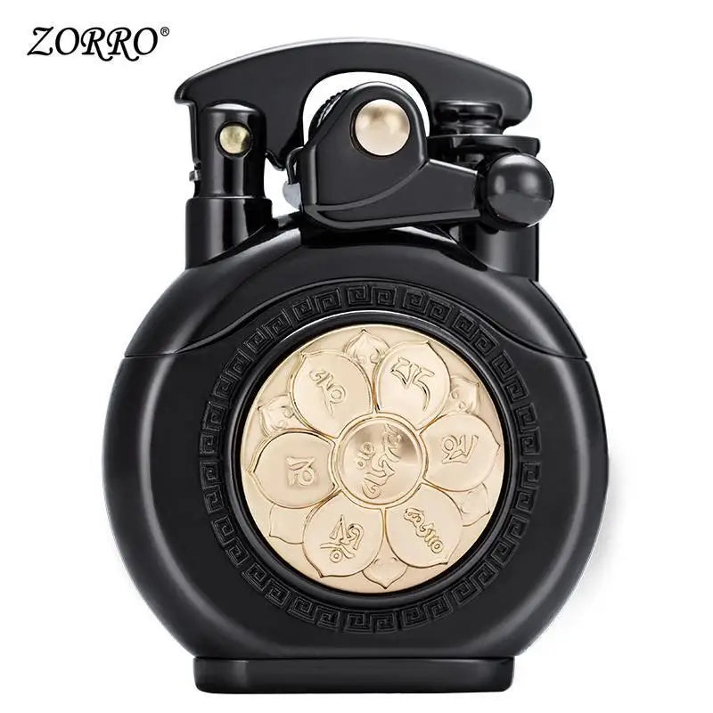 The New Zorro ARMOR Kerosene Lighter. The Turntable Rocker Arm Automatically Ignites. Gasoline Lighter