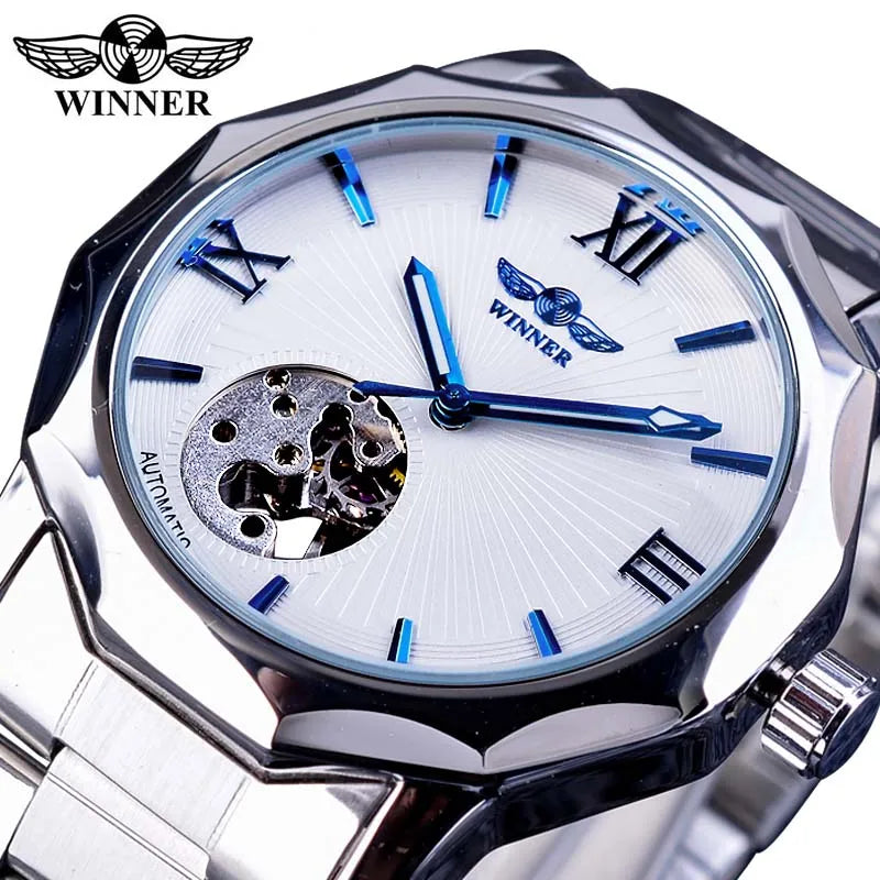 2020 Jaragar Top Brand Luxury Mechanical Male Watches Blue Glass Aviator Series Military True Men's Sport Automatic Wrist Watch