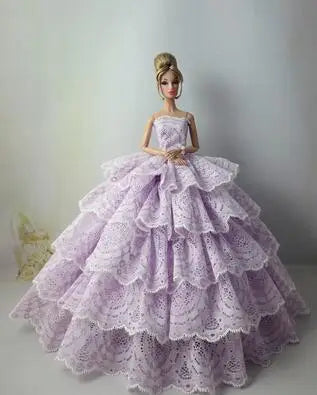 KIMLUD, handmade Clothes for barbie dress for barbie Clothes evening dress doll for barbie accessories wedding dresses clothes lot dolls, KIMLUD Womens Clothes