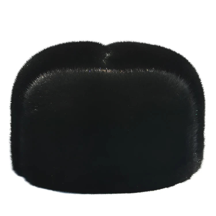 Autumn and winter mink fur casual the elderly mink hat fur hat lei feng hat for man