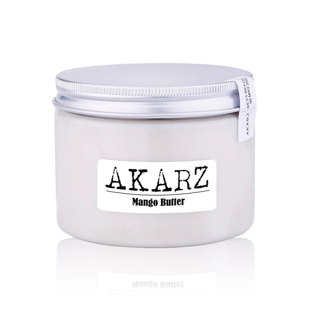 KIMLUD, AKARZ brand Mango butter high-quality origin Southeast Asia white solid Skin care face products Cosmetic raw materials base oil, 60G, KIMLUD APPAREL - Womens Clothes