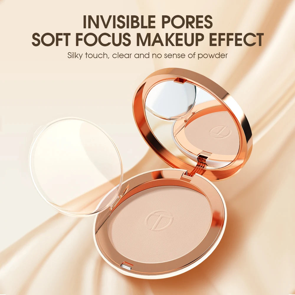 KIMLUD, O.TWO.O Face Setting Powder Cushion Compact Powder Oil-Control 3 Colors Matte Smooth Finish Concealer Makeup Pressed Powder, KIMLUD Womens Clothes