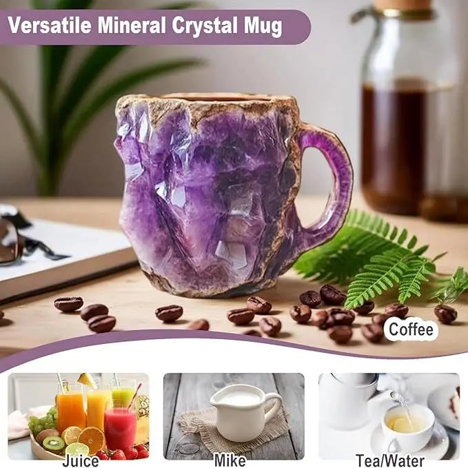 KIMLUD, Popular Creative Mineral Crystal Coffee Mugsmake Mug Crystal Coffee Mug High Face Value Household Goods High-Grade Water Cup, KIMLUD Womens Clothes