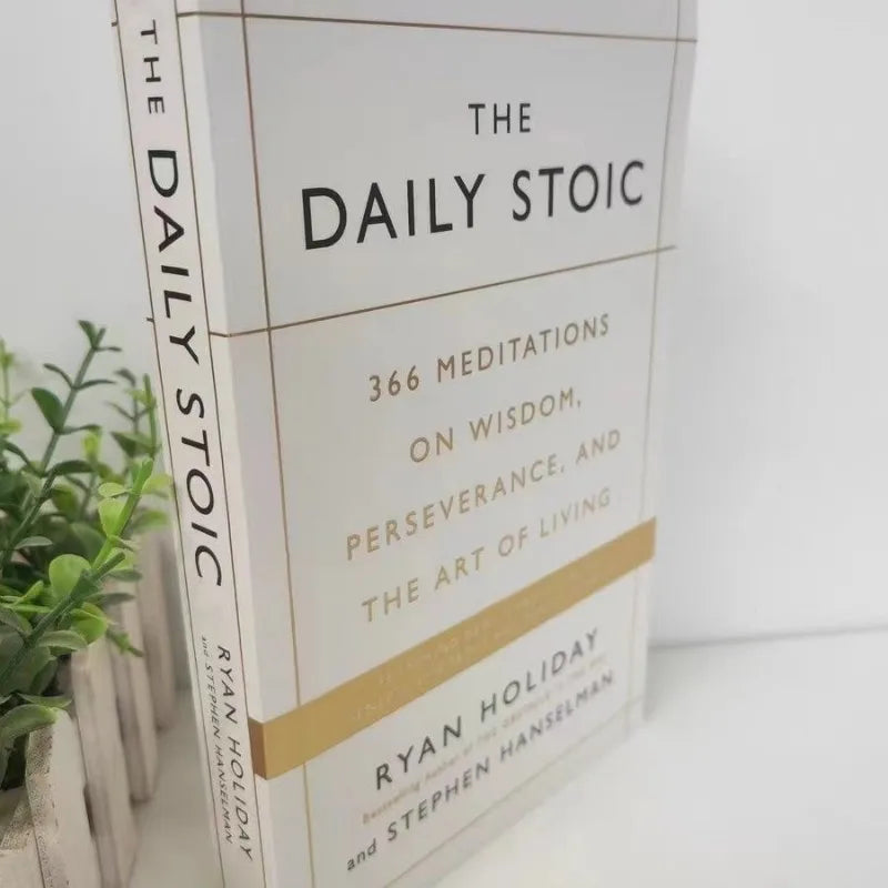 The Daily Stoic by Ryan Holiday 366 Meditations on Wisdom Perseverance and the Art of Living Book Libros