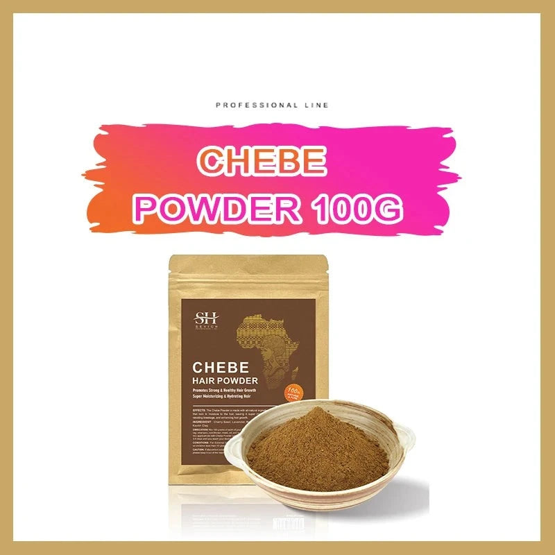 KIMLUD, 100% Chebe Set Fast Hair Growth Set Chebe Oil Traction Alopecia Anti Break Loss Chebe Powder Africa Chad Hair Loss Treatmen, chebe powder 100g / france, KIMLUD APPAREL - Womens Clothes