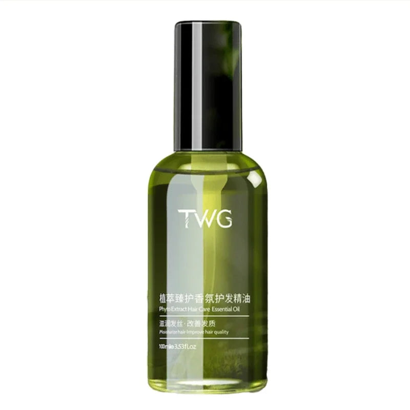 KIMLUD, TWG Hair Care Essential Oil Improves Hair Quality Anti-frizz Lasting Smooth Fragrance Wash-free Hair Care Essential Oil 50/100ML, 100ML, KIMLUD APPAREL - Womens Clothes