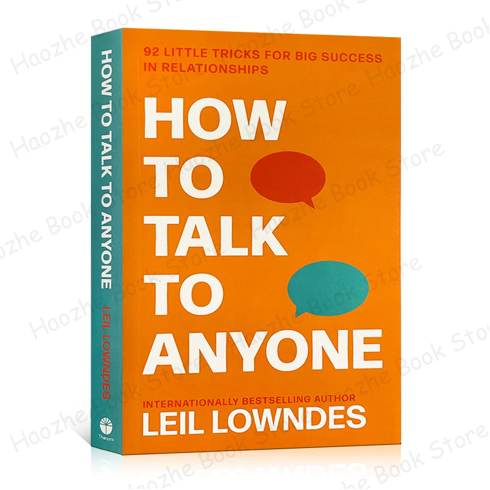 How to Talk to Anyone: 92 Little Tricks for Big Success in Relationships Communication & Social Skills English Book Paperback - KIMLUD