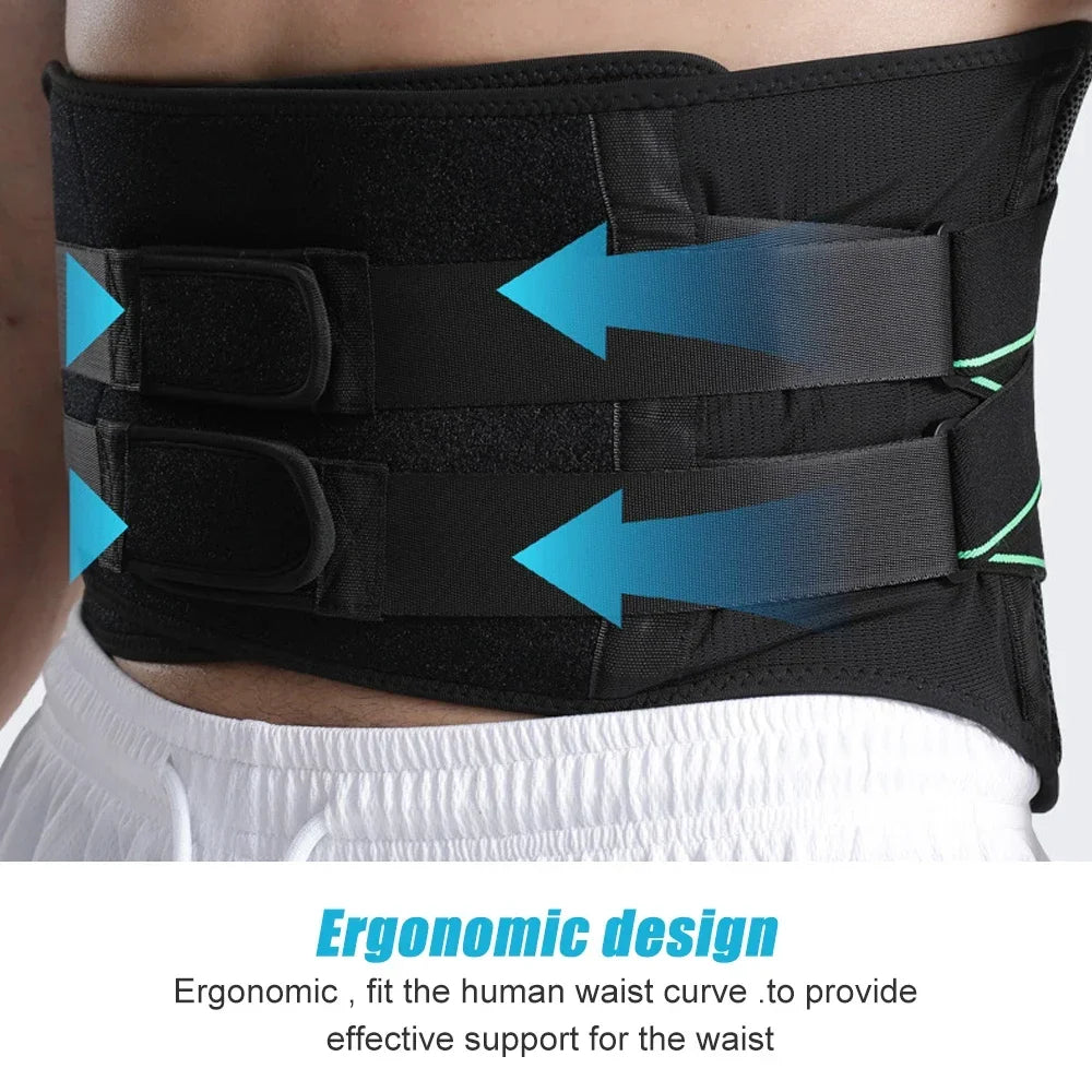 KIMLUD, Back Brace for Lower Back Pain, Immediate Pain Relief From Sciatica, Herniated Disc Scoliosis, Decompression Lumbar Support Belt, KIMLUD Womens Clothes