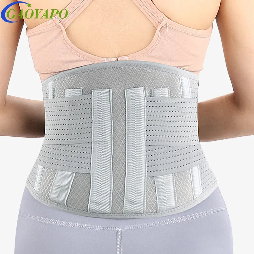 KIMLUD, 1PCS Self-heating Lumbar Pain Magnet Belt - Thermal Magnetic Therapy Tourmaline Lower Back Waist Support Belt Brace for Sciatica, KIMLUD Womens Clothes