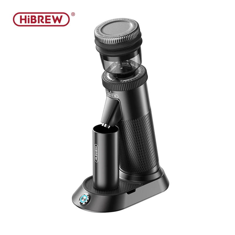 HiBREW G5 48mm Conical Burr Electric Coffee Grinder Compact Portable Coffee Bean Mill Kitchen for Espresso Turkish Coffee