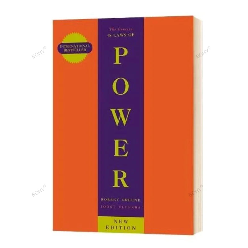 The Concise 48 Laws of Power By Robert Greene Political Leadership Political Philosophy Motivation English Book Paperback - KIMLUD